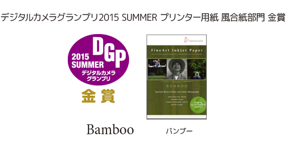 デジタルカメラグランプリ2015SUMMER　金賞